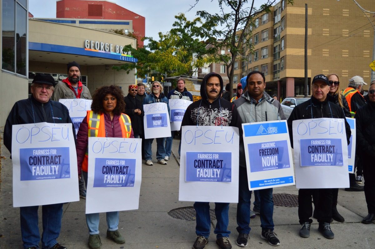 Faculty strike averted at Ontario colleges as both sides agree to